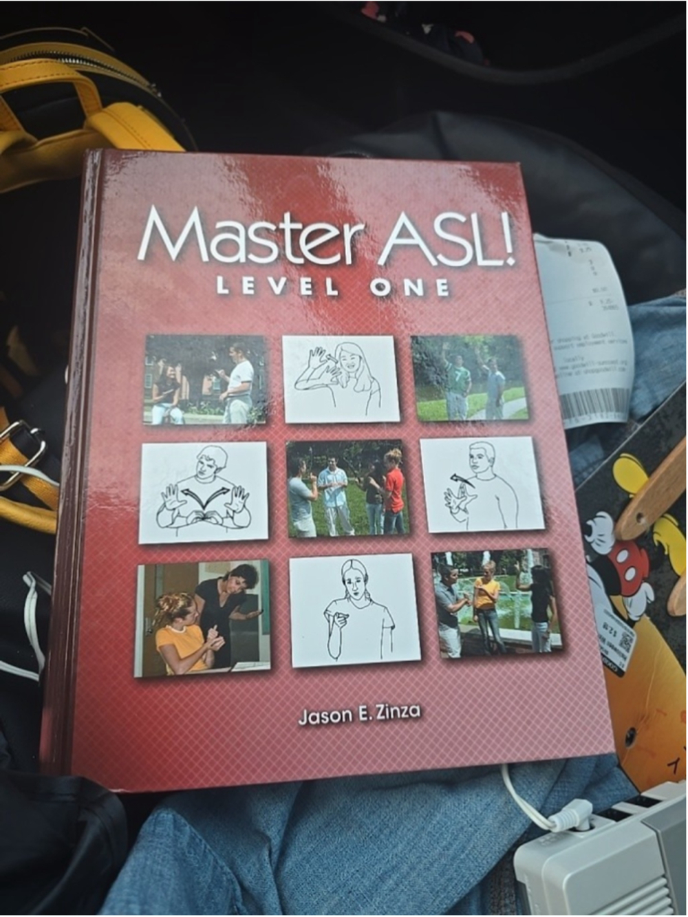 Master ASL - Level One (with DVD) - Hardcover, by Zinza Jason E. - Very Good